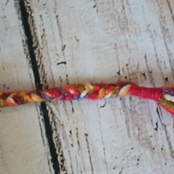 Invisible World Purple Red Children's Wool Cotton Knit Chullo Beanie Hat - Picture 3 of 9